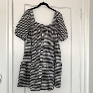 Zara Gingham mini dress